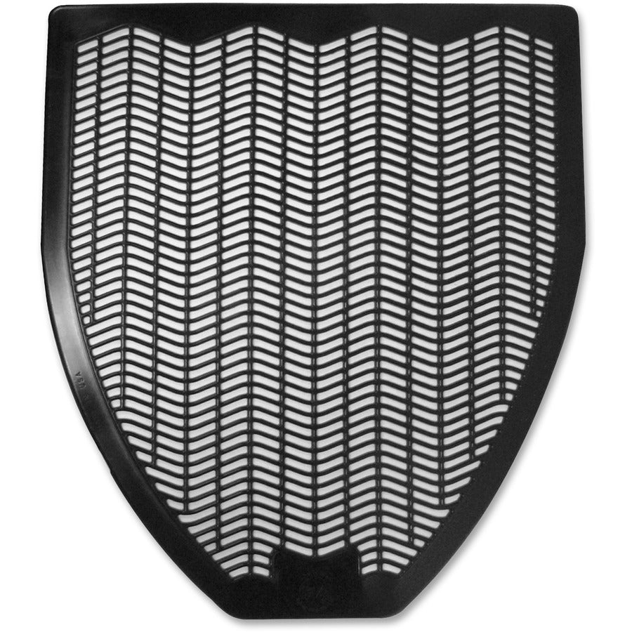 Genuine Joe Deodorizing Urinal Z-Mat - Lasts upto 6 Weeks - 1 Each - Black