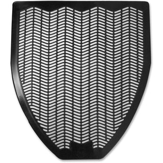 Genuine Joe Deodorizing Urinal Z-Mat - Lasts upto 6 Weeks - 6 / Carton - Black