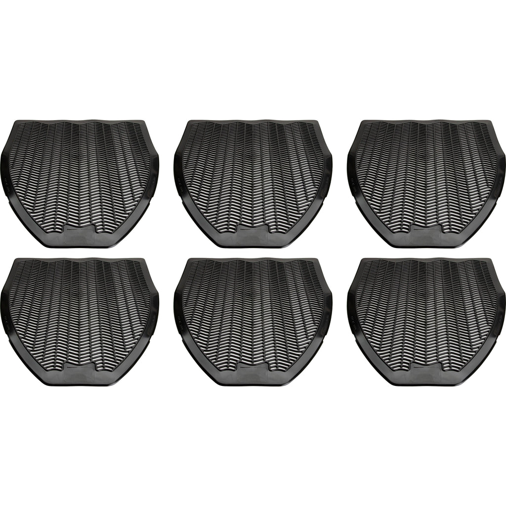 Genuine Joe Deodorizing Urinal Z-Mat - Lasts upto 6 Weeks - 1 Each - Black