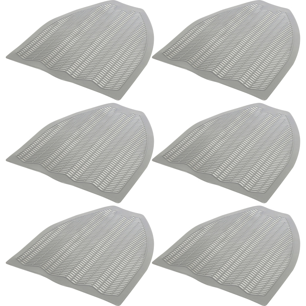 z-mat-neutra-tech-disposable-urinal-mat-disposable-non-slip-stain-resistant-gripper-durable-damage-resistant-acid-resistant-anti-bacterial-absorbent-6-carton-gray_imp1525ct - 1