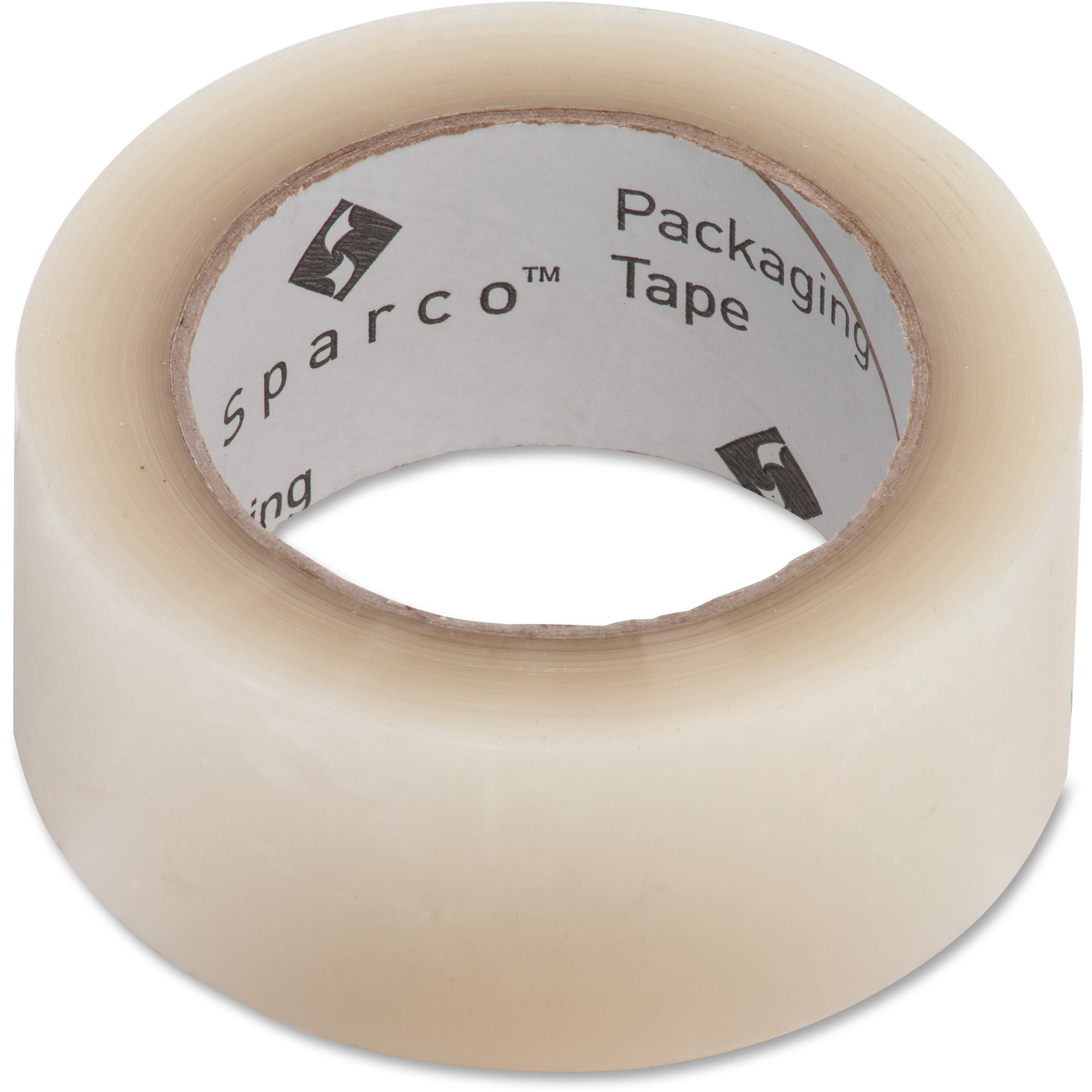 Sparco Transparent Hot-melt Tape - 110 yd Length x 2" Width - 1.9 mil Thickness - 3" Core - 1.60 mil - Moisture Resistant, Abrasion Resistant, Split Resistant - For Sealing, General Purpose - 6 / Pack - Transparent - 