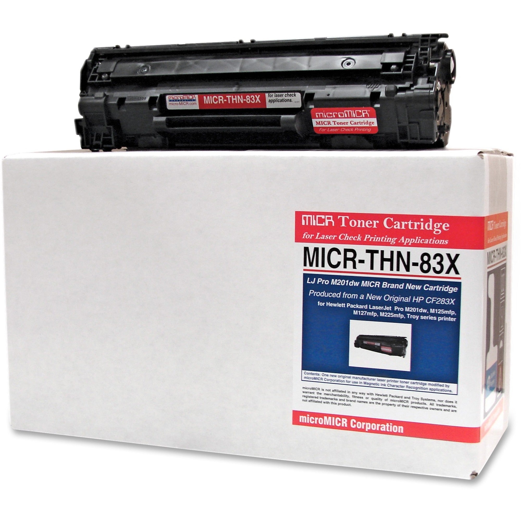 microMICR MICR Toner Cartridge - Alternative for HP 83X - Laser - 2200 Pages - Black - 1 Each - 