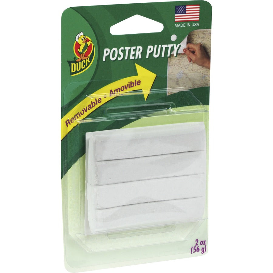 duck-brand-poster-mounting-putty-for-poster-chart-decoration-12-carton-4-per-pack-white_ducpty2ct - 4