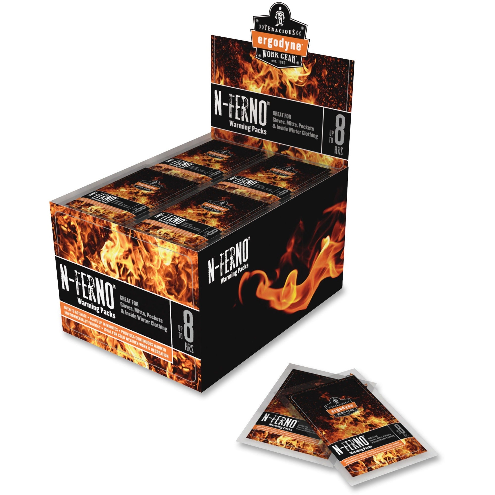 Ergodyne N-Ferno Warming Packs - 2" - 80 / Box - 