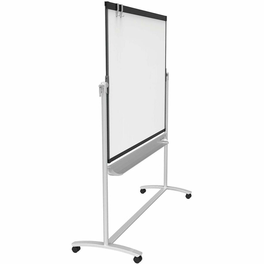 Prestige 2 Mobile Presentation Easel, 6 ft x 4 ft, Silver/Graphite