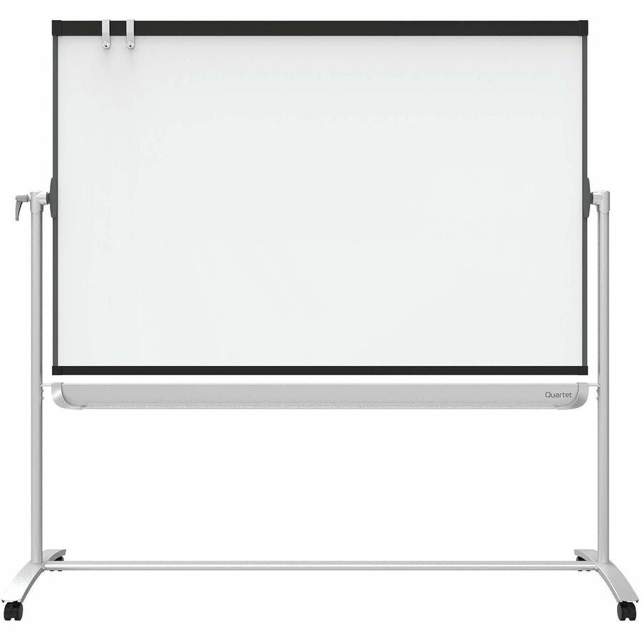 Prestige 2 Mobile Presentation Easel, 6 ft x 4 ft, Silver/Graphite