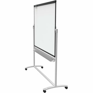 Prestige 2 Mobile Presentation Easel, 6 ft x 4 ft, Silver/Graphite