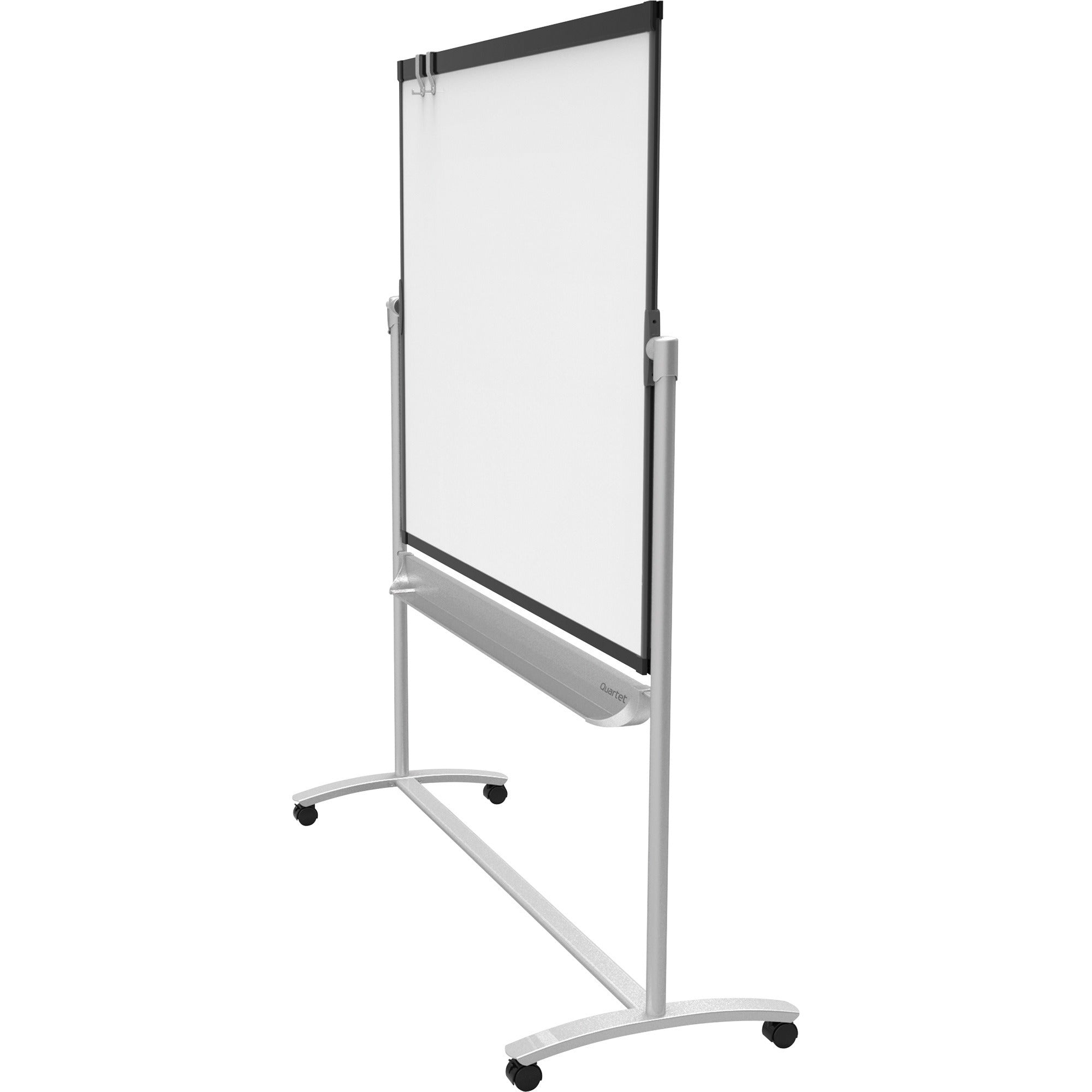 quartet-magnetic-mobile-presentation-easel-48-4-ft-width-x-36-3-ft-height-white-painted-steel-surface-graphite-frame-magnetic-assembly-required-1-each_qrtecm43p2 - 2
