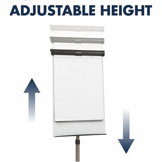 Quartet Compass Nano-Clean Magnetic Mobile Presentation Easel - 36" (3 ft) Width x 24" (2 ft) Height - White Painted Steel Surface - Graphite Aluminum Frame - Horizontal - Magnetic - 1 Each