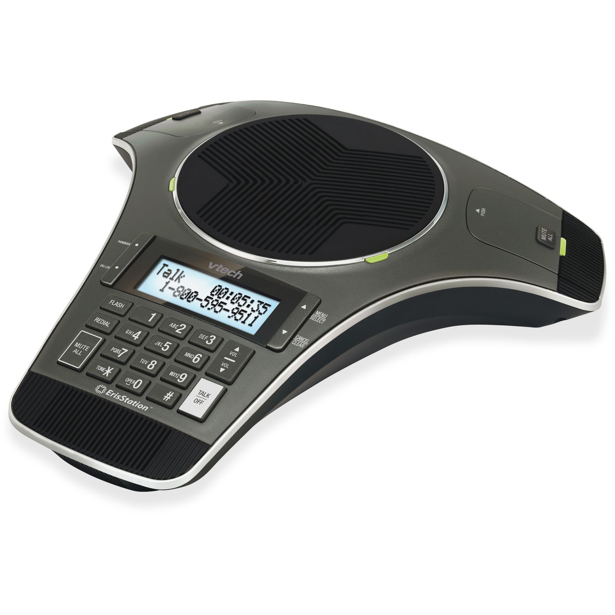 ErisStation VCS702 Conference Phone with Two Wireless Mics