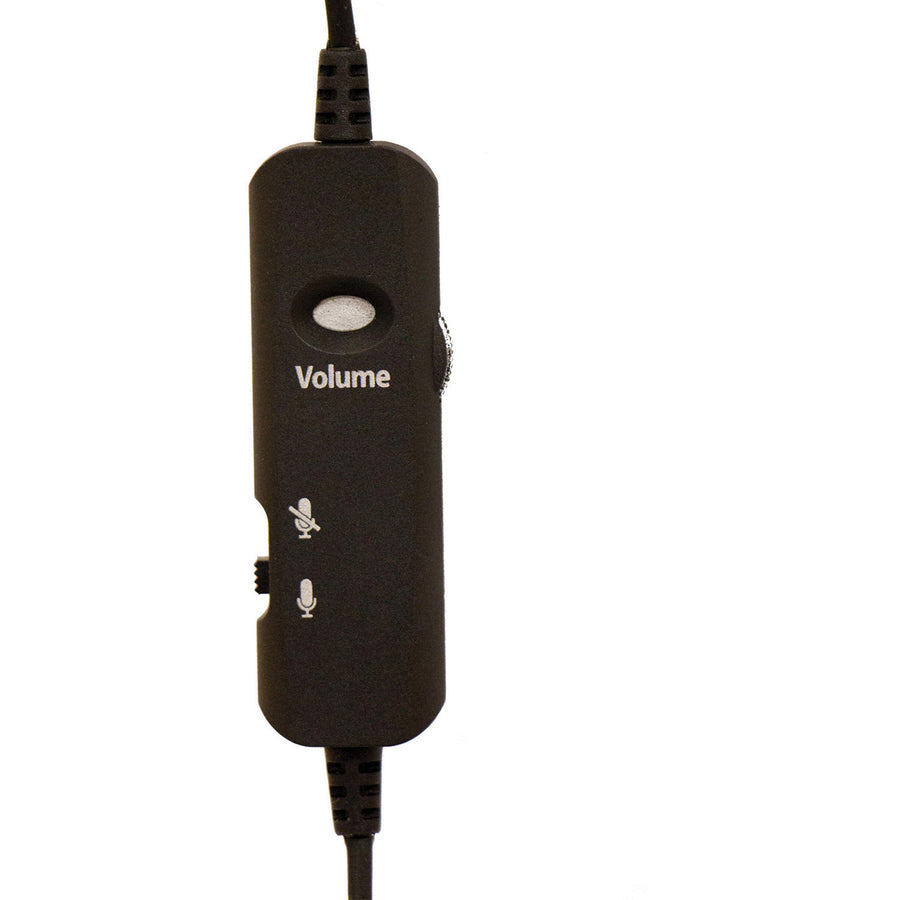 ZuM3500 Binaural Over The Head USB Headset, Black
