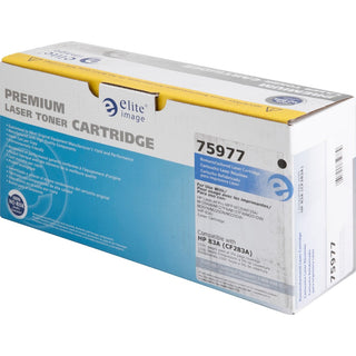 Elite Image Remanufactured Toner Cartridge - Alternative for HP (83A) - Laser - 1500 Pages - Black - 1 Each