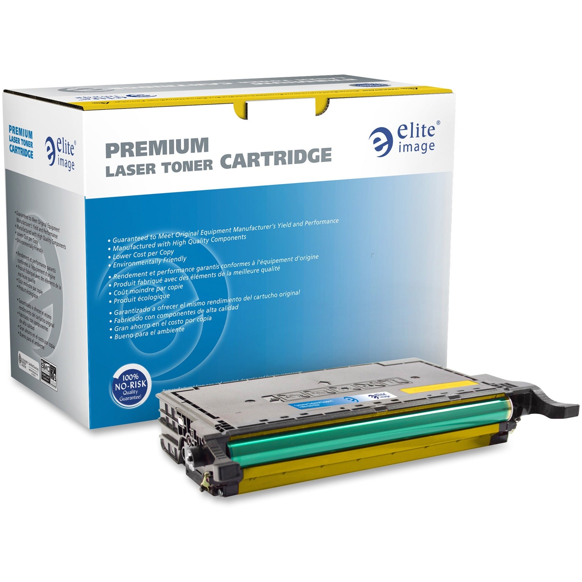 Elite Image Remanufactured Toner Cartridge - Alternative for Samsung (CLP-775) - Laser - 7000 Pages - Yellow - 1 Each - 1
