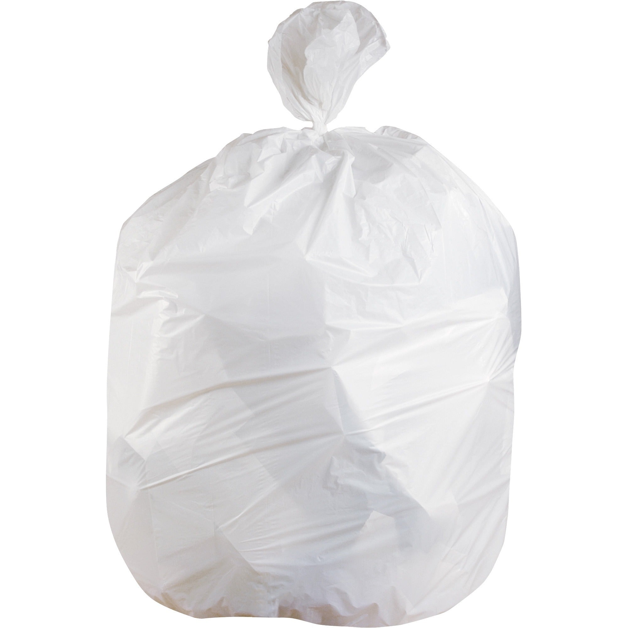 Heritage .75mil LLD Extra Heavy Can Liners - 33 gal Capacity - 33" Width x 39" Length - 0.75 mil (19 Micron) Thickness - Low Density - White - Linear Low-Density Polyethylene (LLDPE) - 6/Carton - 25 Per Roll - Can