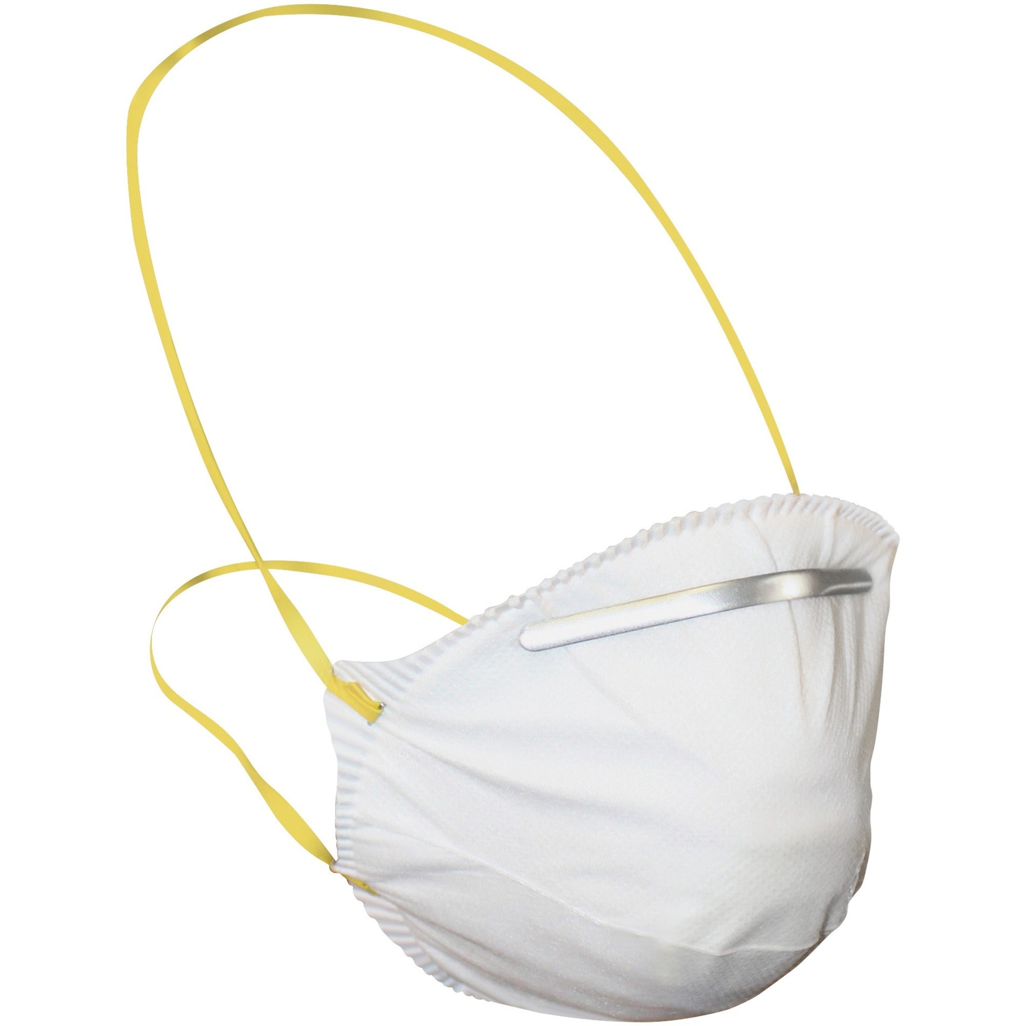 proguard-particulate-respirators-mist-dust-respiratory-pollen-protection-white-comfortable-adjustable-nose-piece-disposable-20-box_pgd7312b - 1