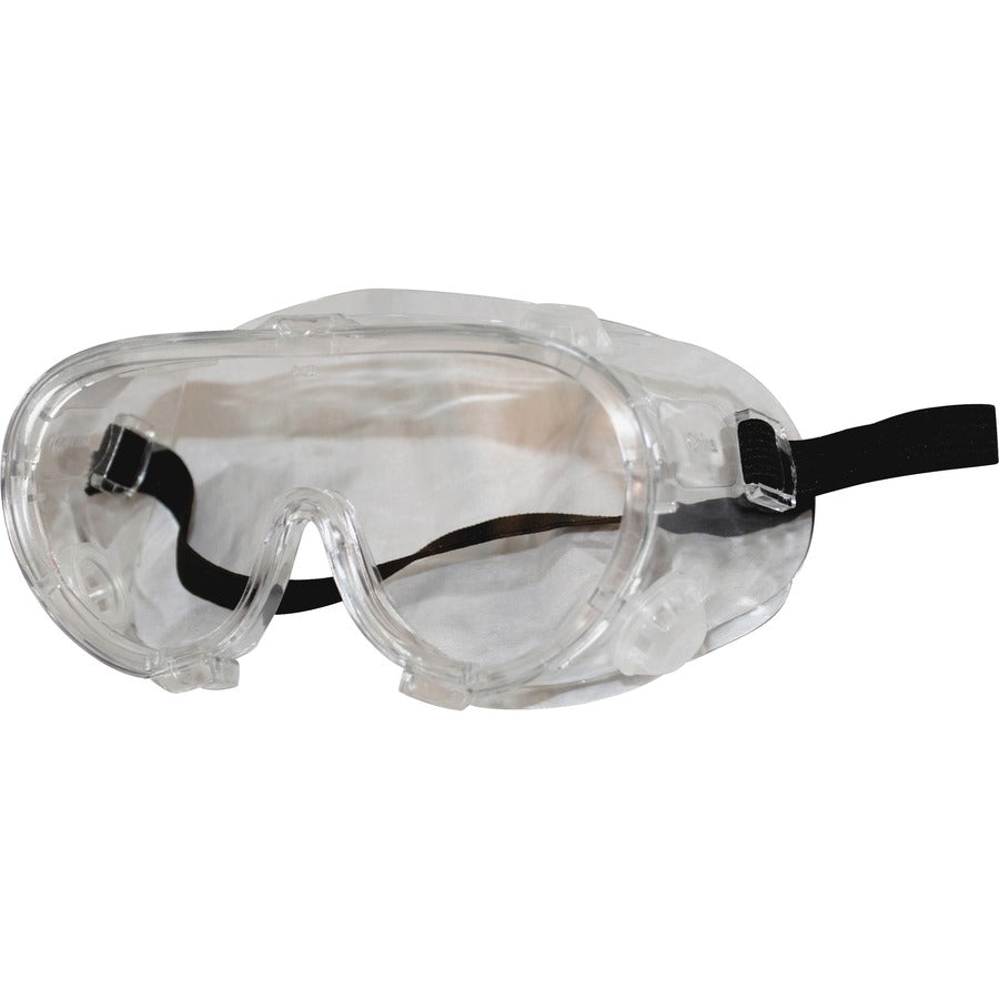 proguard-classic-808-series-safety-goggles-universal-size-ultraviolet-splash-impact-chemical-protection-polyvinyl-chloride-pvc-clear-anti-fog-high-visibility-adjustable-elastic-headband-lightweight-comfortable-12-box_pgd7321 - 2