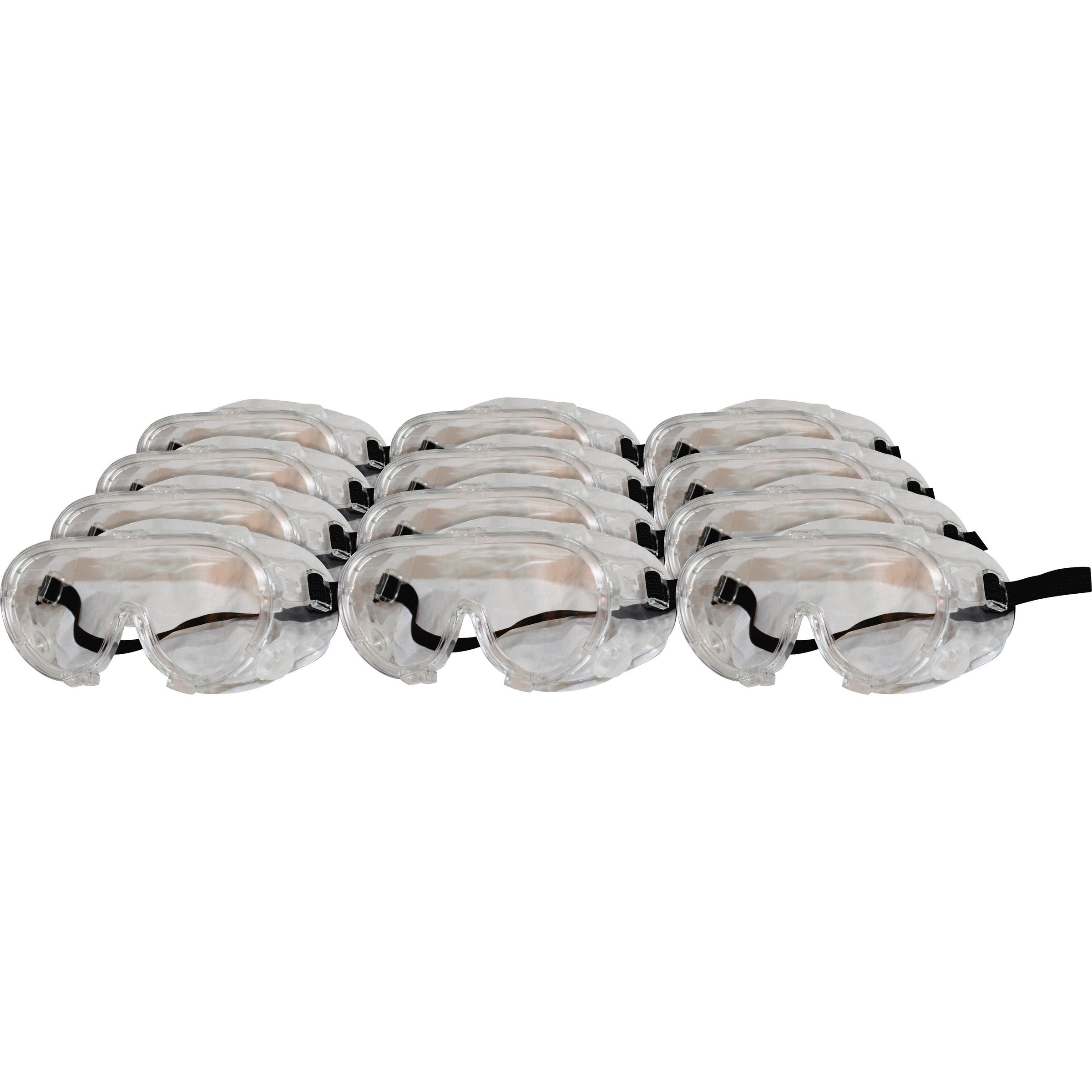 proguard-classic-808-series-safety-goggles-universal-size-ultraviolet-splash-impact-chemical-protection-polyvinyl-chloride-pvc-clear-anti-fog-high-visibility-adjustable-elastic-headband-lightweight-comfortable-12-box_pgd7321 - 1