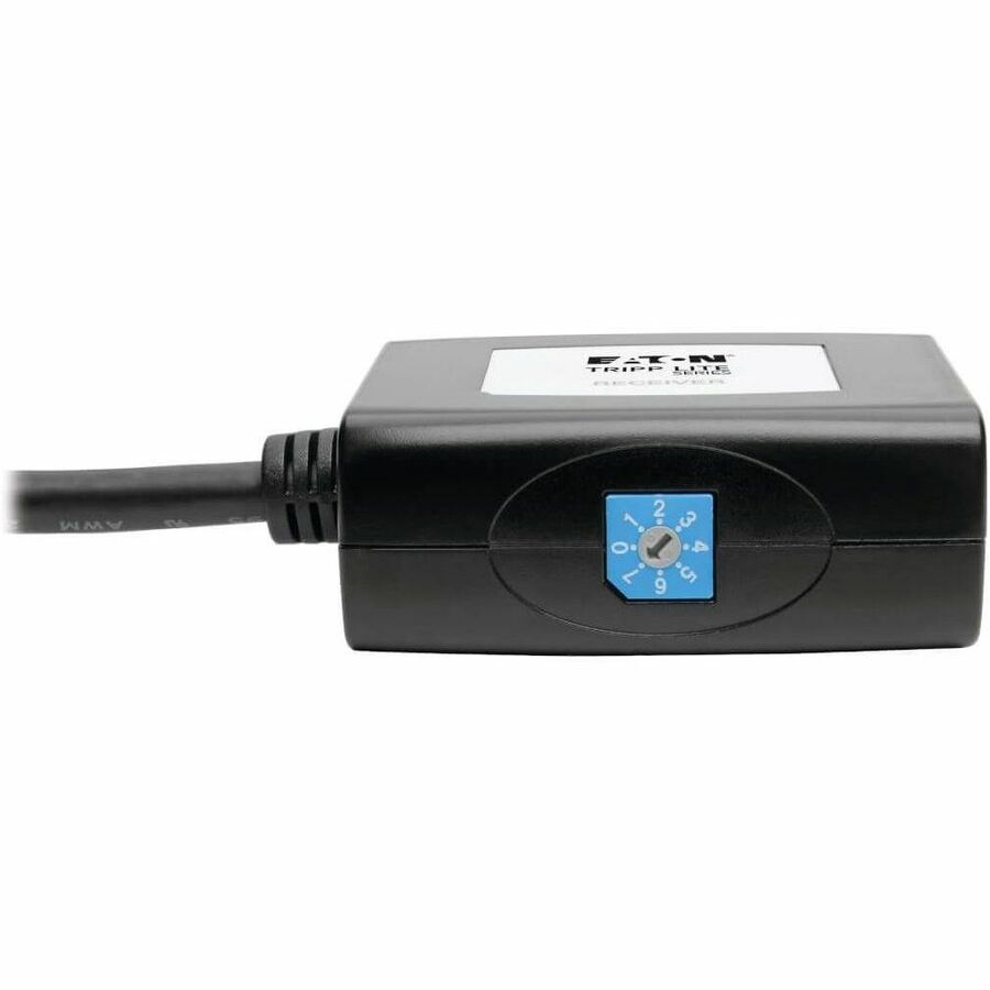 Tripp Lite by Eaton DisplayPort to HDMI over Cat5/6 Active Extender Kit Pigtail Transmitter/Receiver for Video/Audio 150 ft. (45 m) TAA - 1 Input Device - 1 Output Device - 150 ft Range - 2 x Network (RJ-45) - 2 x USB - 1 x HDMI Out - DisplayPort - F