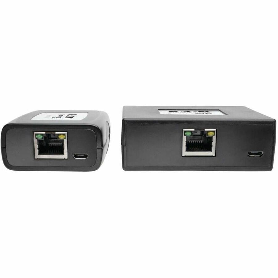 Tripp Lite by Eaton DisplayPort to HDMI over Cat5/6 Active Extender Kit Pigtail Transmitter/Receiver for Video/Audio 150 ft. (45 m) TAA - 1 Input Device - 1 Output Device - 150 ft Range - 2 x Network (RJ-45) - 2 x USB - 1 x HDMI Out - DisplayPort - F - 5