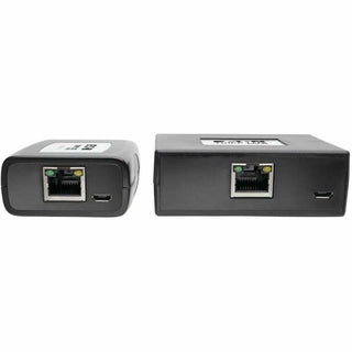 Tripp Lite by Eaton DisplayPort to HDMI over Cat5/6 Active Extender Kit Pigtail Transmitter/Receiver for Video/Audio 150 ft. (45 m) TAA - 1 Input Device - 1 Output Device - 150 ft Range - 2 x Network (RJ-45) - 2 x USB - 1 x HDMI Out - DisplayPort - F