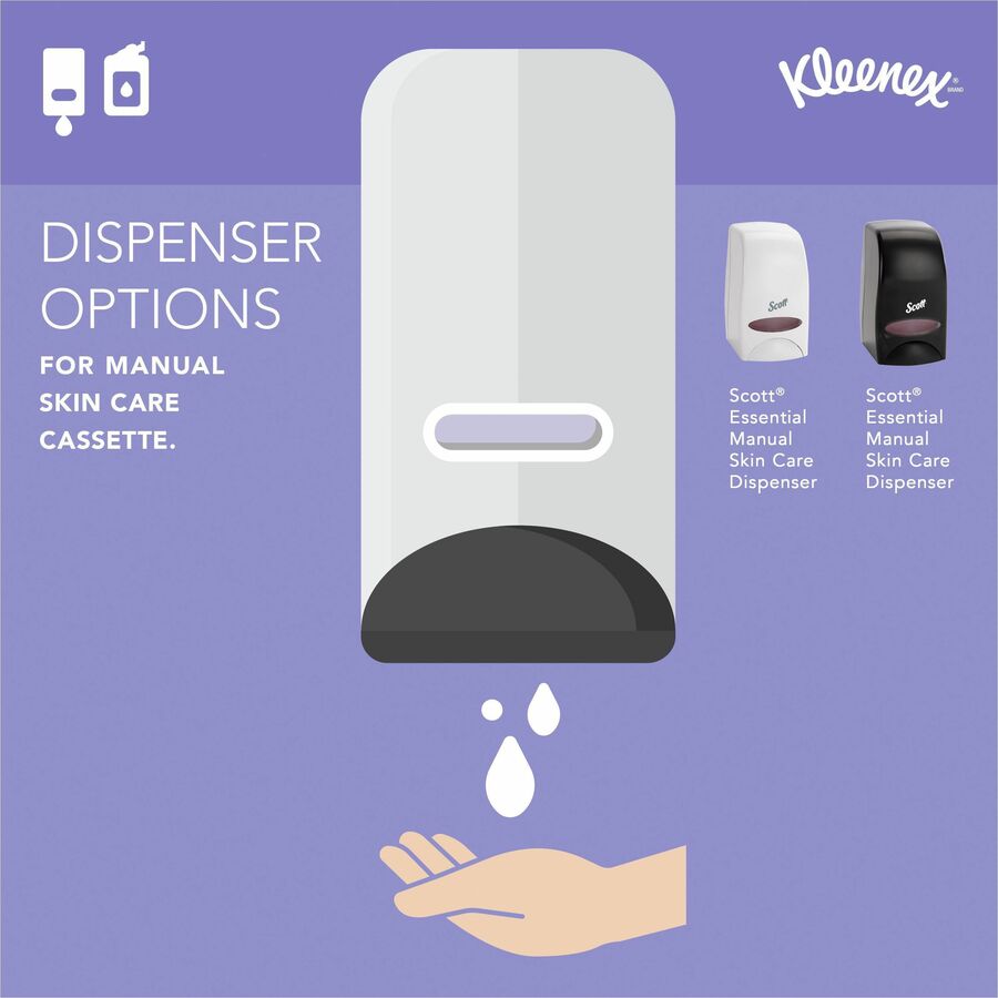 kleenex-ultra-hand-sanitizer-foam-338-fl-oz-1000-ml-bacteria-remover-hand-skin-moisturizing-clear-dye-free-quick-drying-non-sticky-fragrance-free-6-carton_kcc34700 - 6