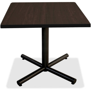 Lorell Hospitality Collection Tabletop - For - Table TopSquare Top - 36" Table Top Length x 36" Table Top Width x 1" Table Top Thickness - Assembly Required - Espresso, High Pressure Laminate (HPL) - Particleboard - 1 Each - 