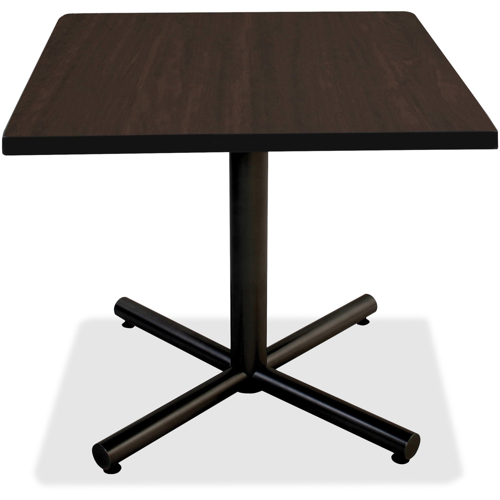 Lorell Hospitality Collection Tabletop - For - Table TopSquare Top - 42" Table Top Length x 42" Table Top Width x 1" Table Top Thickness - Assembly Required - Espresso, High Pressure Laminate (HPL) - Particleboard - 1 Each