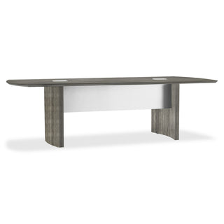 mayline-gray-laminate-medina-conference-tabletop-60-x-481-beveled-edge-finish-gray-steel-laminate-silver-stain-resistant-water-resistant-abrasion-resistant-grommet-durable-for-conference-room_mlnmnct120tlgs - 2