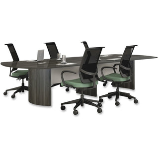 mayline-gray-laminate-medina-conference-tabletop-60-x-481-beveled-edge-finish-gray-steel-laminate-silver-stain-resistant-water-resistant-abrasion-resistant-grommet-durable-for-conference-room_mlnmnct120tlgs - 4