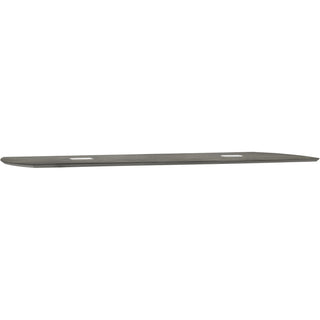 Medina Conference Table Top, Half-Section, Boat, 72w x 48d, Gray Steel