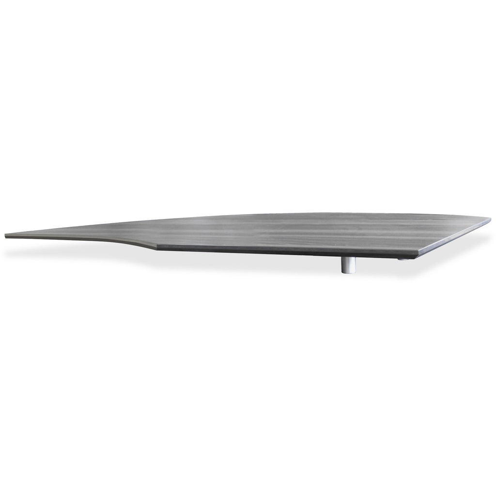 Mayline Gray Laminate Medina Casegoods Collection - 23" x 63.7"1" - Material: Steel - Finish: Gray, Laminate, Silver