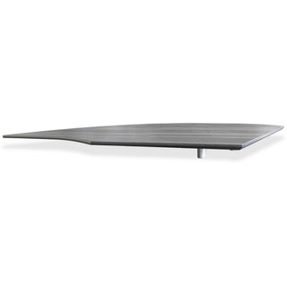 Mayline Gray Laminate Medina Casegoods Collection - 23" x 63.7"1" - Material: Steel - Finish: Gray, Laminate, Silver