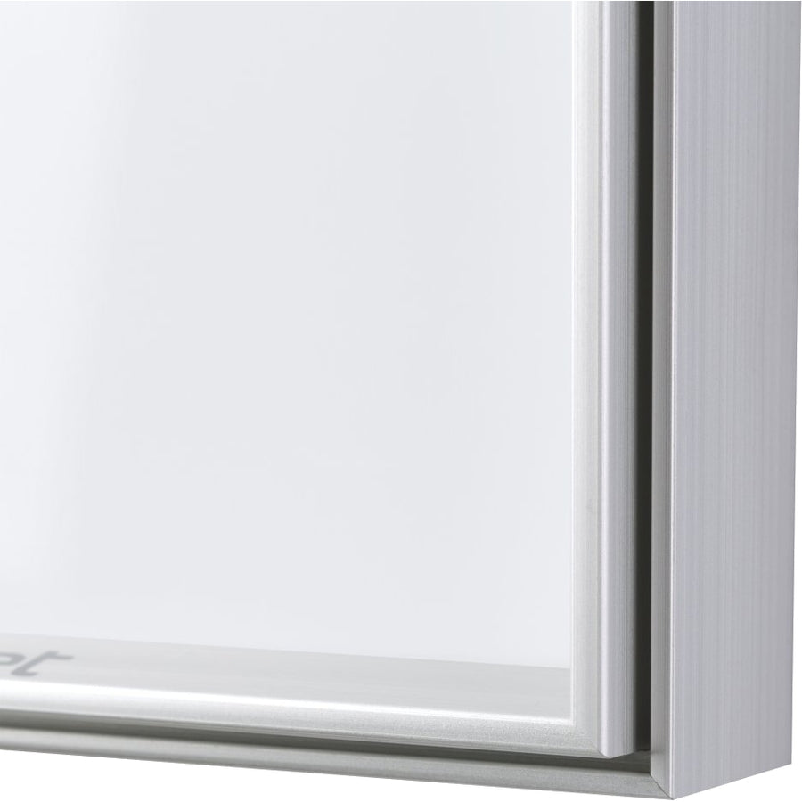 Quartet Fusion Nano-Clean Magnetic Dry-Erase Board - 36" (3 ft) Width x 24" (2 ft) Height - White Surface - Silver Aluminum Frame - Horizontal/Vertical - Magnetic - 1 Each