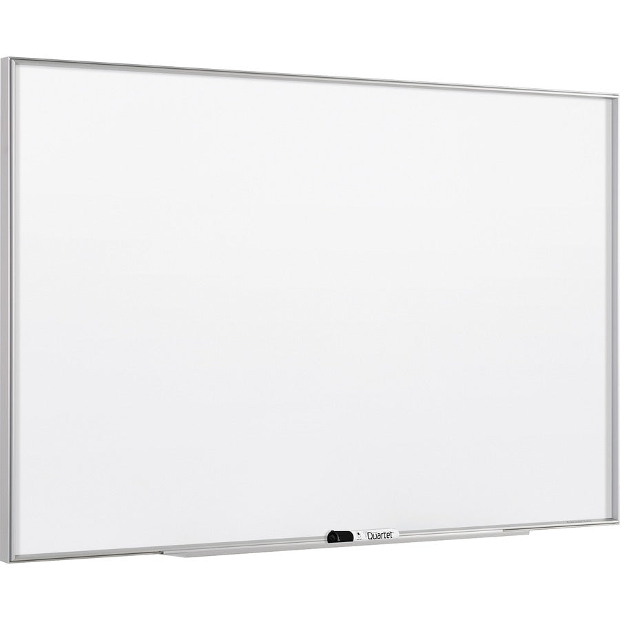 Fusion Nano-Clean Magnetic Whiteboard, 48 x 36, White Surface, Silver Aluminum Frame