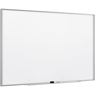 Fusion Nano-Clean Magnetic Whiteboard, 48 x 36, White Surface, Silver Aluminum Frame