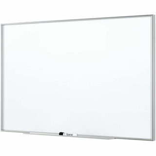 Fusion Nano-Clean Magnetic Whiteboard, 48 x 36, White Surface, Silver Aluminum Frame