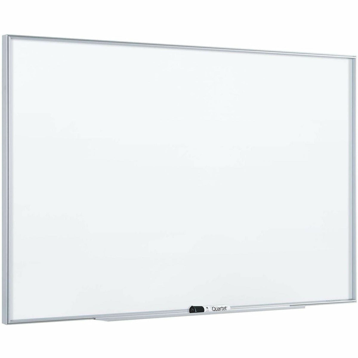 Fusion Nano-Clean Magnetic Whiteboard, 48 x 36, White Surface, Silver Aluminum Frame