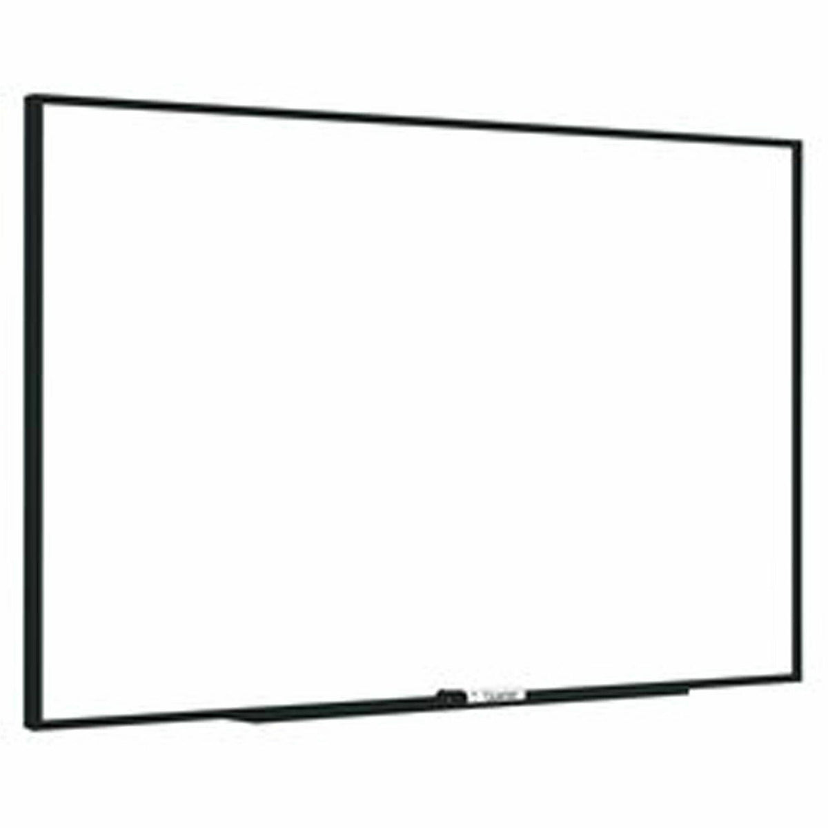 Fusion Nano-Clean Magnetic Whiteboard, 48 x 36, White Surface, Black Aluminum Frame