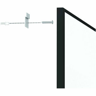 Fusion Nano-Clean Magnetic Whiteboard, 48 x 36, White Surface, Black Aluminum Frame