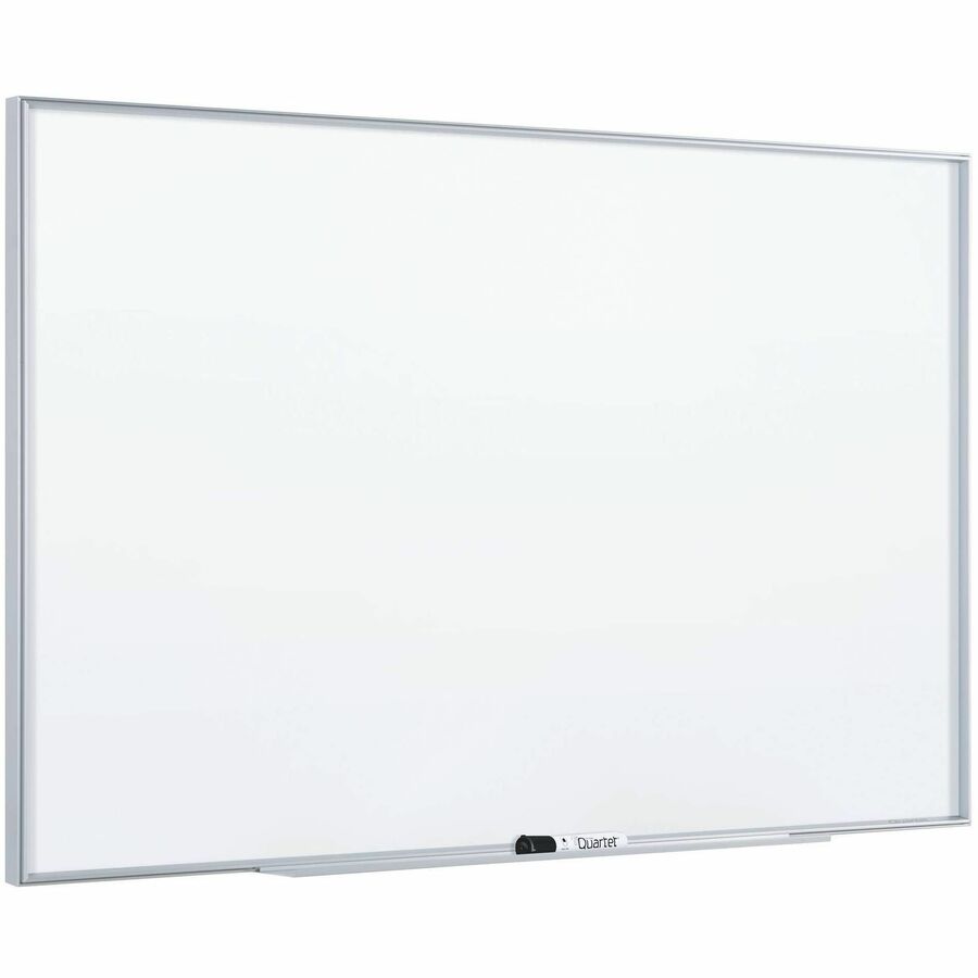 Fusion Nano-Clean Magnetic Whiteboard, 72 x 48, White Surface, Silver Aluminum Frame