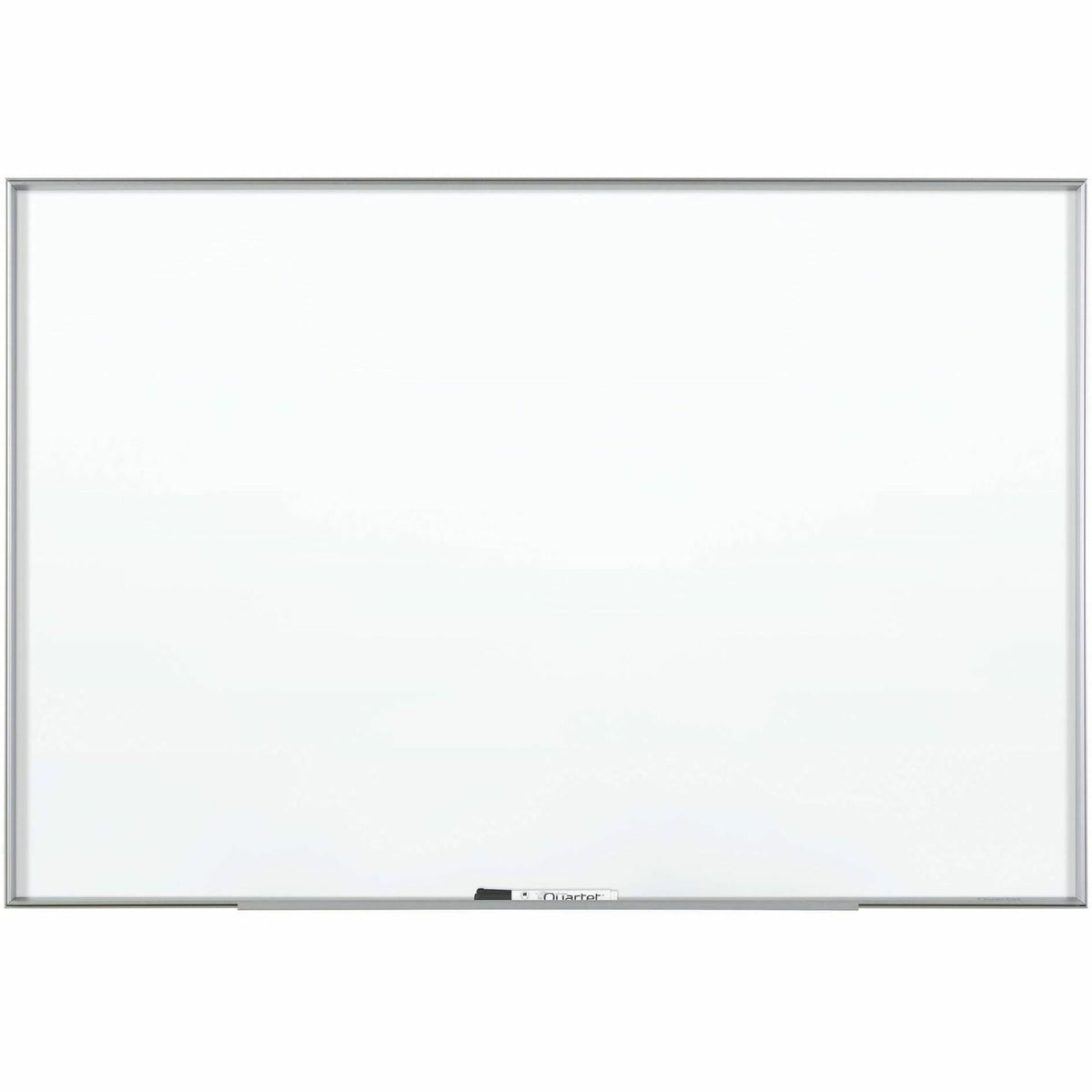 Fusion Nano-Clean Magnetic Whiteboard, 72 x 48, White Surface, Silver Aluminum Frame