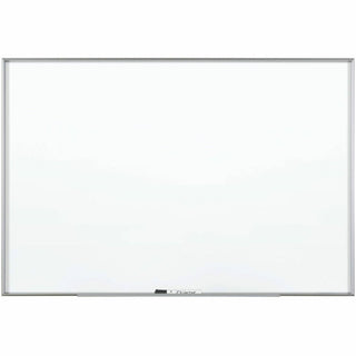 Fusion Nano-Clean Magnetic Whiteboard, 72 x 48, White Surface, Silver Aluminum Frame