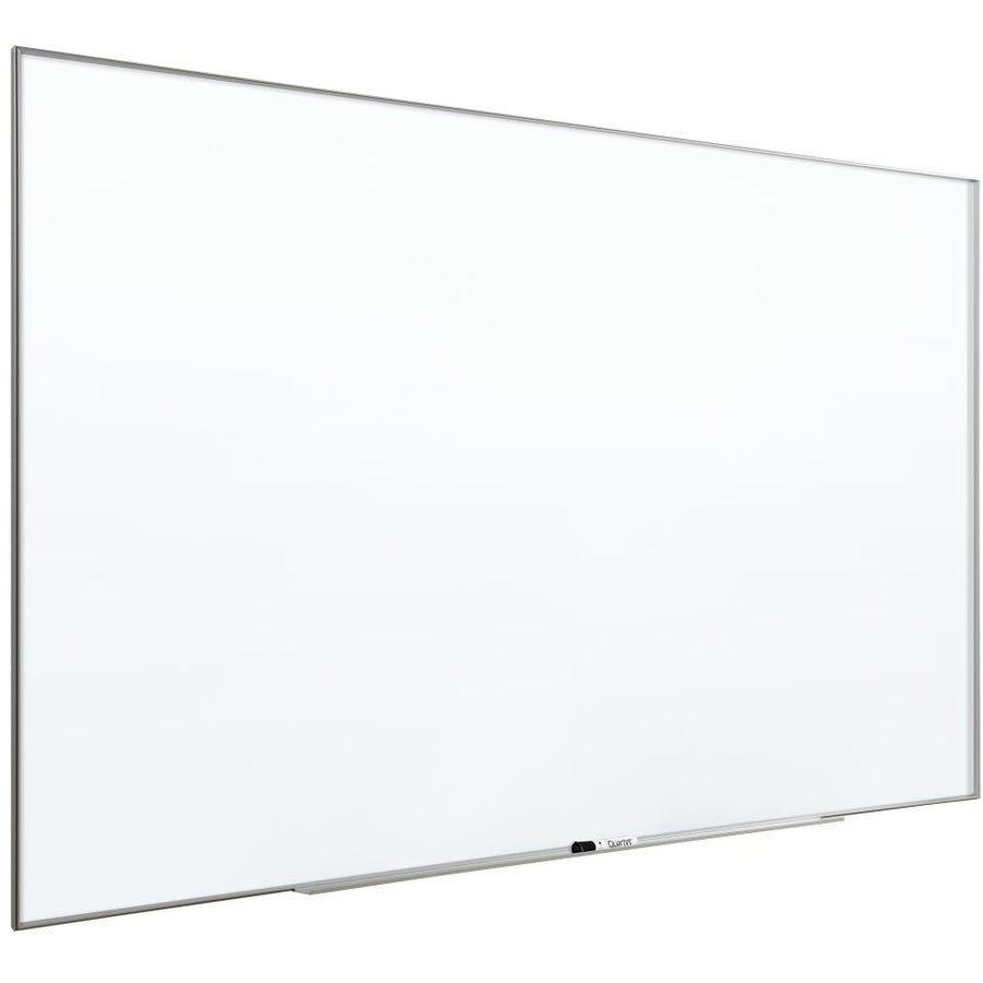 Fusion Nano-Clean Magnetic Whiteboard, 96 x 48, White Surface, Silver Aluminum Frame