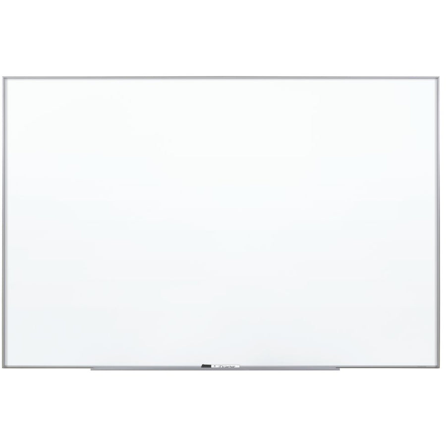 Fusion Nano-Clean Magnetic Whiteboard, 96 x 48, White Surface, Silver Aluminum Frame