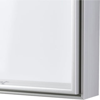 Fusion Nano-Clean Magnetic Whiteboard, 96 x 48, White Surface, Silver Aluminum Frame