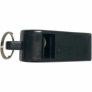 Sports Whistle, Medium Weight, Plastic, Black, Dozen