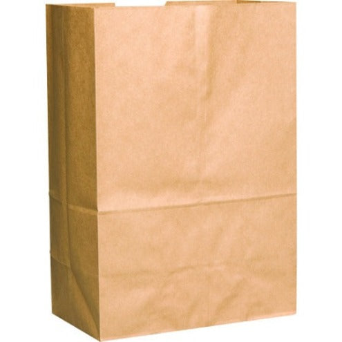DURO Food Bag - Brown - Kraft, Paper - 400/Bundle - Grocery