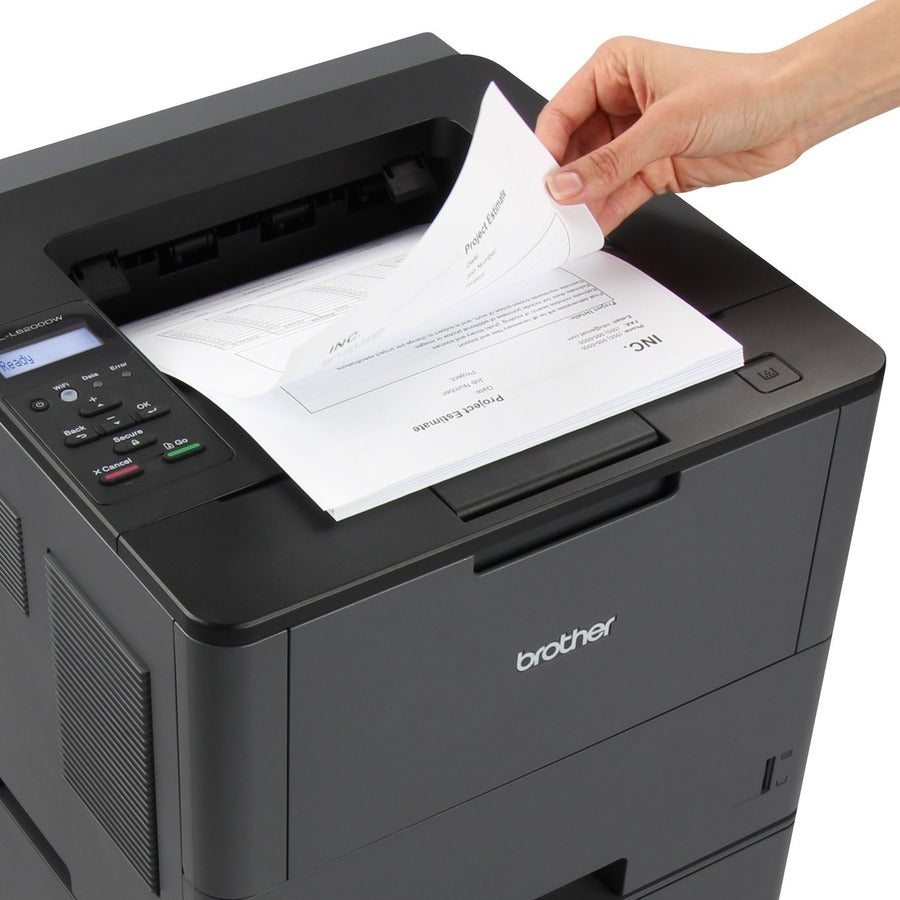 HLL6200DWT Business Laser Printer with Wireless Networking, Duplex Printing, and Dual Paper Trays - 6