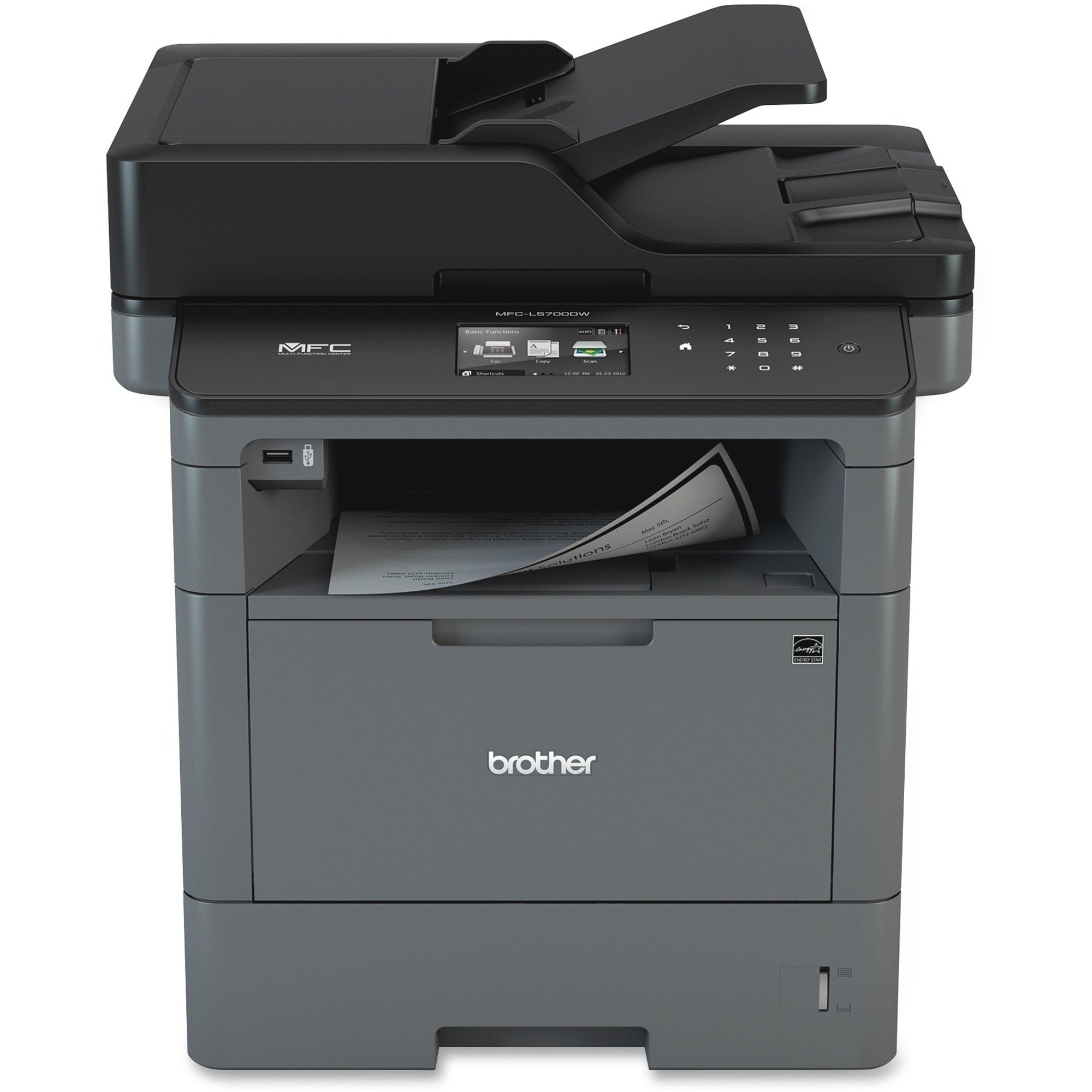 MFCL5700DW Business Laser All-in-One Printer with Duplex Printing and Wireless Networking - 1