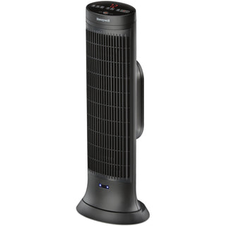 Honeywell Motion Sensor Ceramic Heater - Ceramic - 1500 W - 2 x Heat Settings - Timer - 1500 W - Oscillation - Indoor - Tower - Dark Gray - 